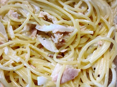 さっぱりレモンマヨのシーチキンサラダパスタ